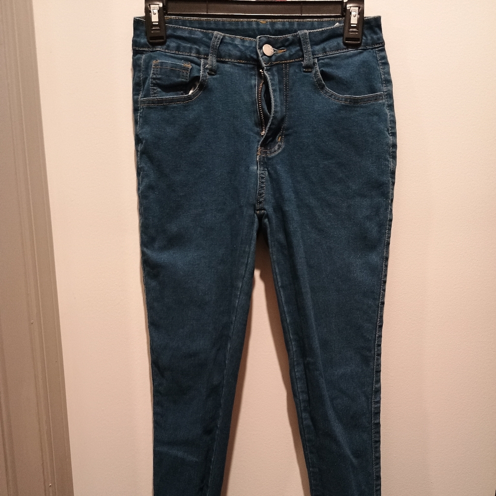 SHEIN High Rise Denim Jeans